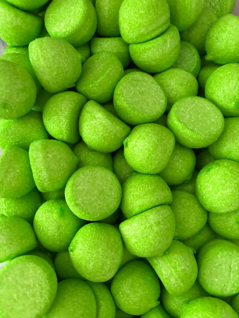 Balle de golf pomme verte sucré (9 piéces)