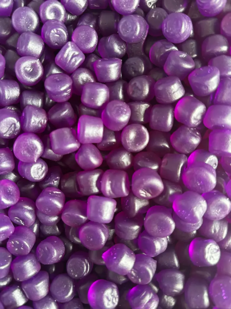 Mini Violette mauve lisse (100g)