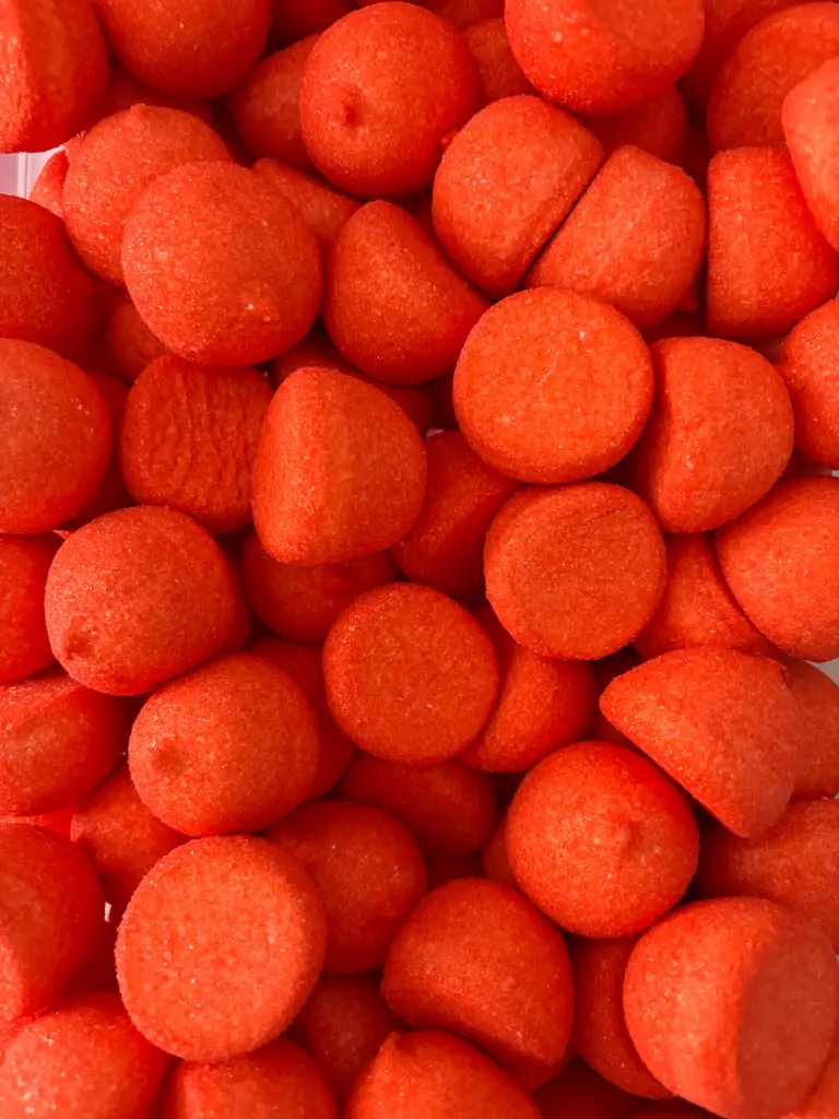 Balle de Golf fraise rouge sucré (9 pièces)