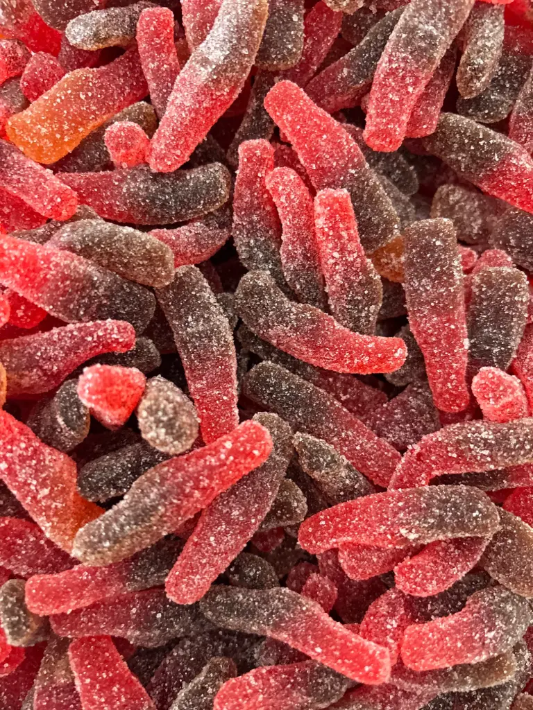 Bouteille Cherry-Cola acidulé Halal (100g)