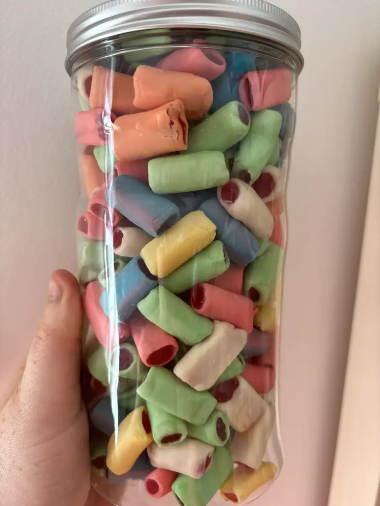 Mini Bâton Mix Fraise lisse Halal (100g)