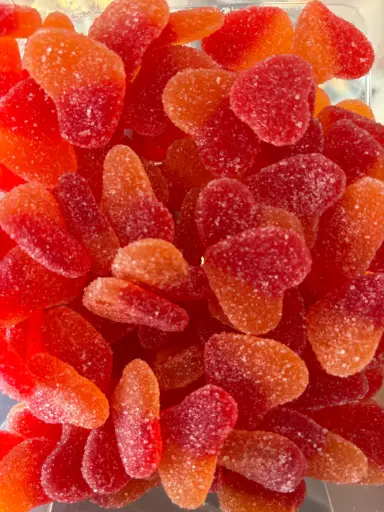 Coeur Pêche sucré Vegan (100g)