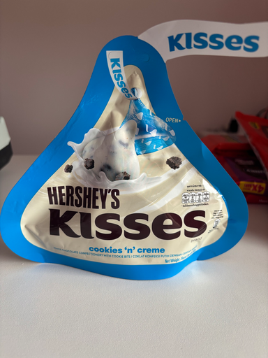 Hershey’s’ Kisses Coockies Crème en chocolat (1 pièce)