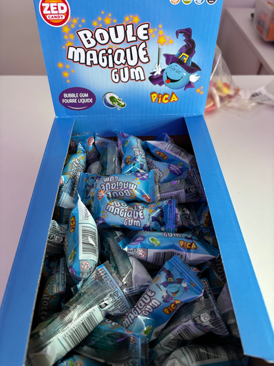 Boule Magique Gum Framboise (1 pièce)