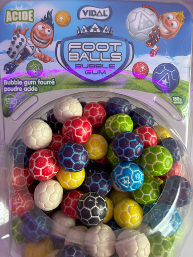 Foot Balls Bubble Gum (1 pièce)