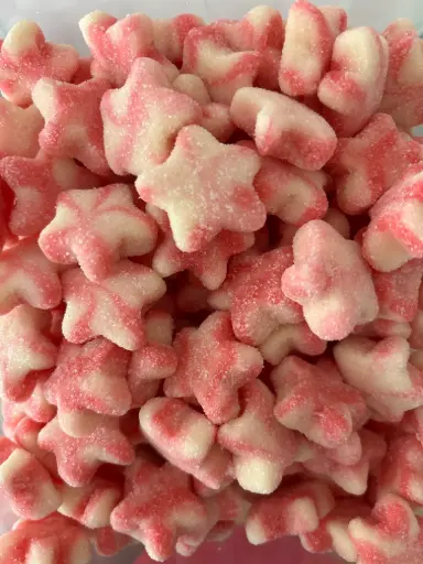 Etoile twist rouge sucré Halal (100g)