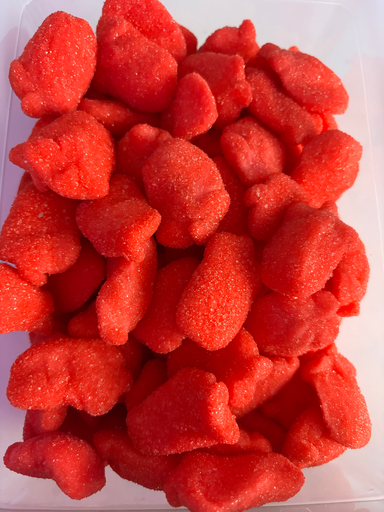 Fraise Fouettée Rouge sucré Halal (100g)