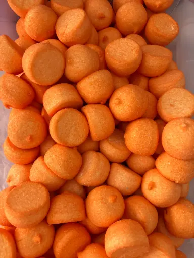 Balle de golf pêche orange sucré (9 pièces)