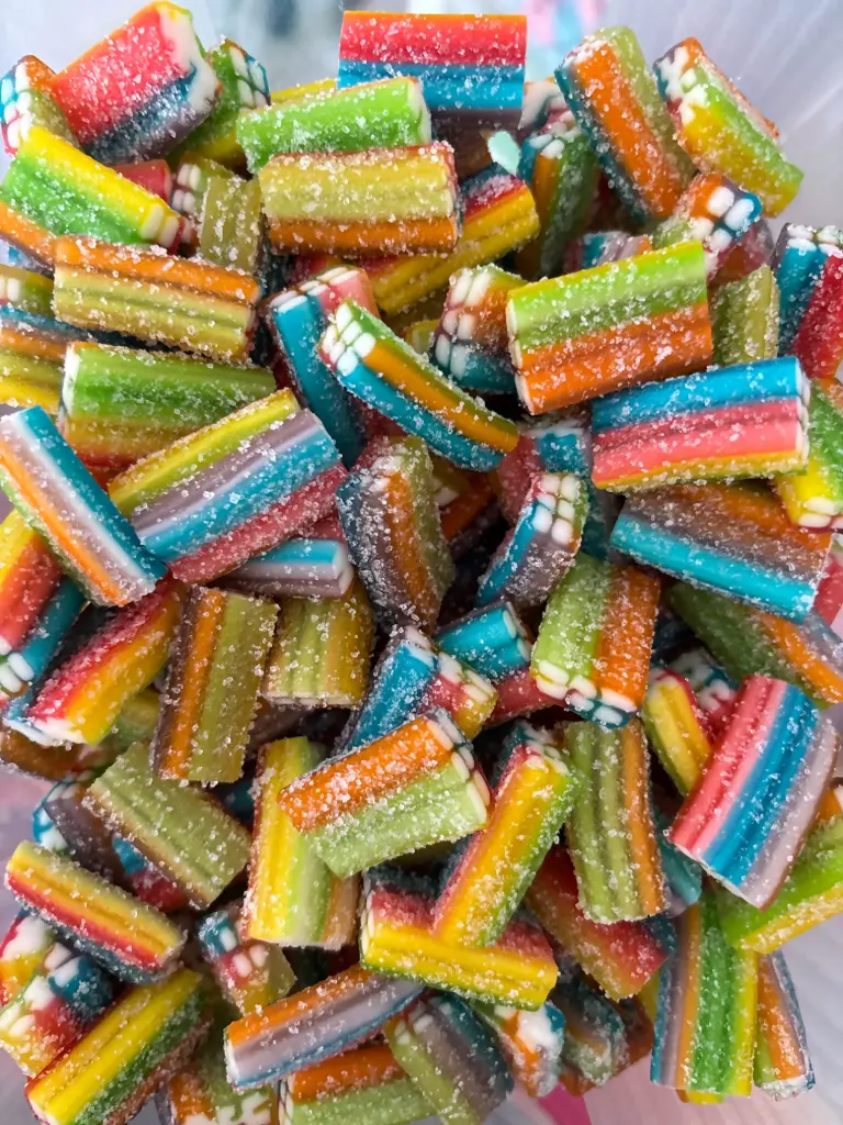 Brique Multicolore acidulé (100g)