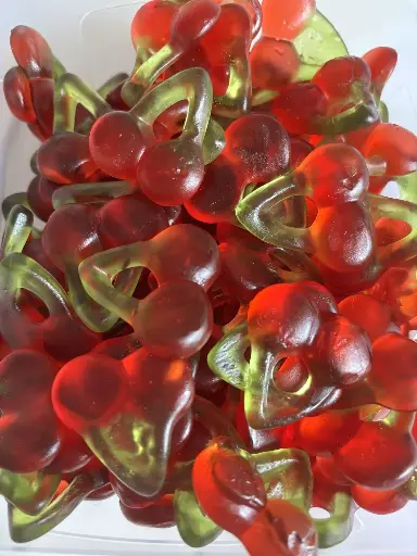 Haribo Cerise Double lisse (100g)