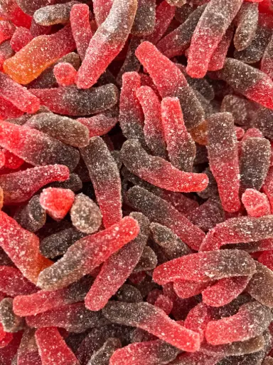 Bouteille Cherry-Cola acidulé Halal (100g)