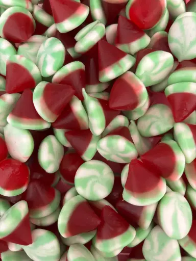 Cône Fraise lisse Halal (100g)