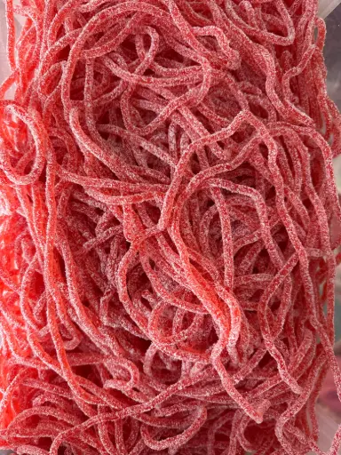 Lacet Fraise acidulé (10 pièces)